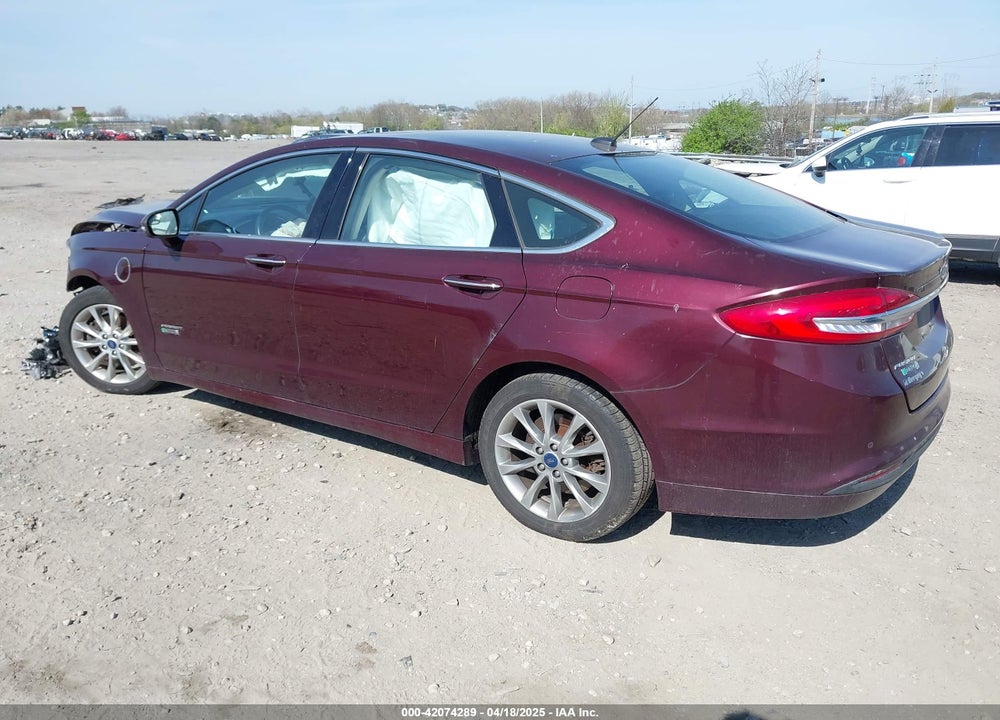 2018 FORD FUSION ENERGI VIN: 3FA6P0PU0JR105997
