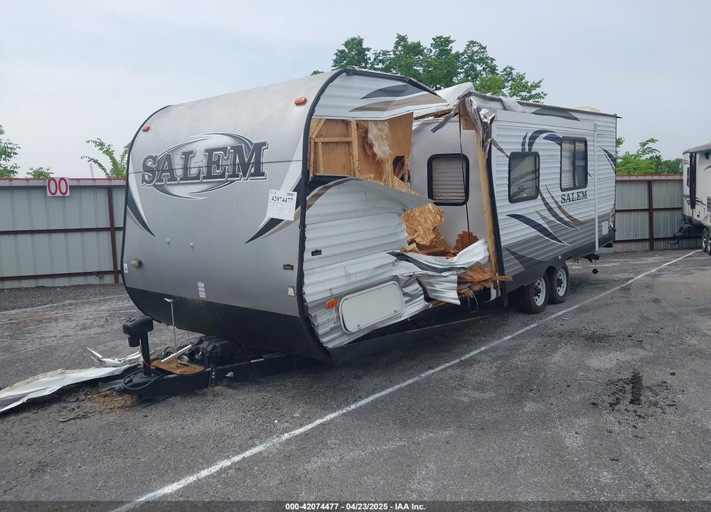 2015 FOREST RIVER SALEM VIN: 4X4TSMB29FA312277