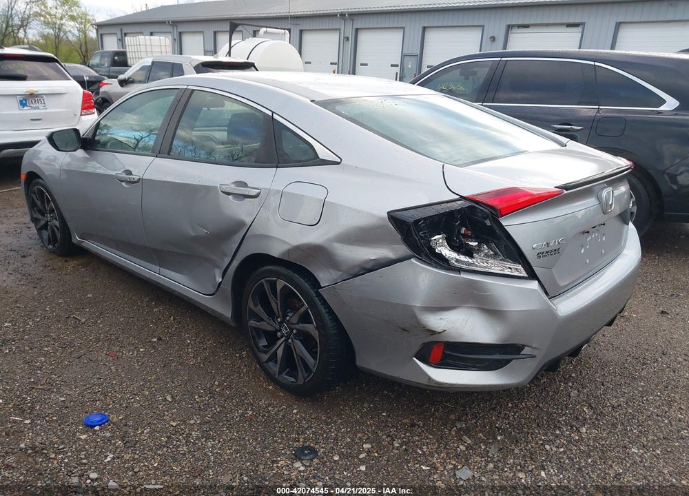 2019 HONDA CIVIC VIN: 2HGFC2F81KH532366