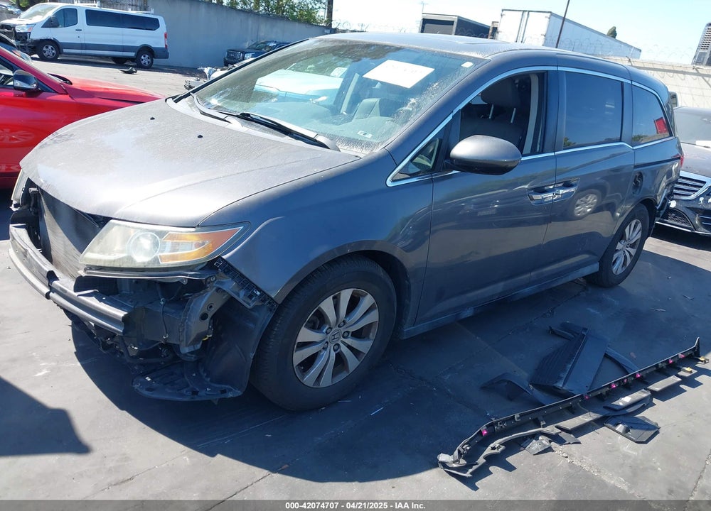 2015 HONDA ODYSSEY EX-L VIN: 5FNRL5H6XFB075822