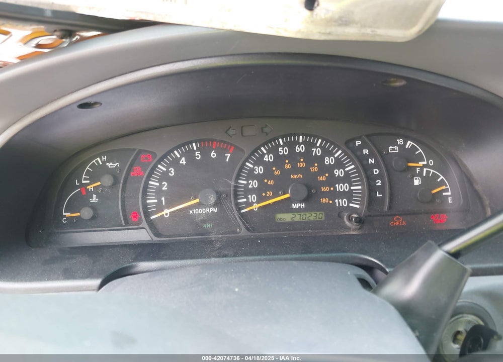 2001 TOYOTA TUNDRA VIN: 5TBBT44171S158921