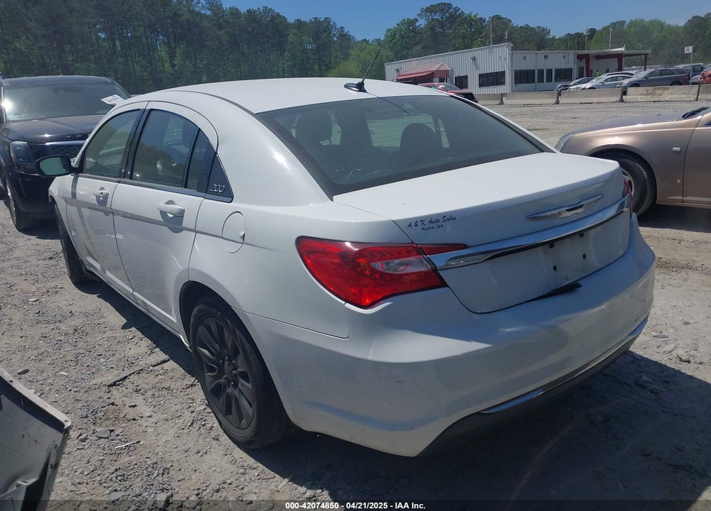 2012 CHRYSLER 200 VIN: 1C3CCBAB4CN134733