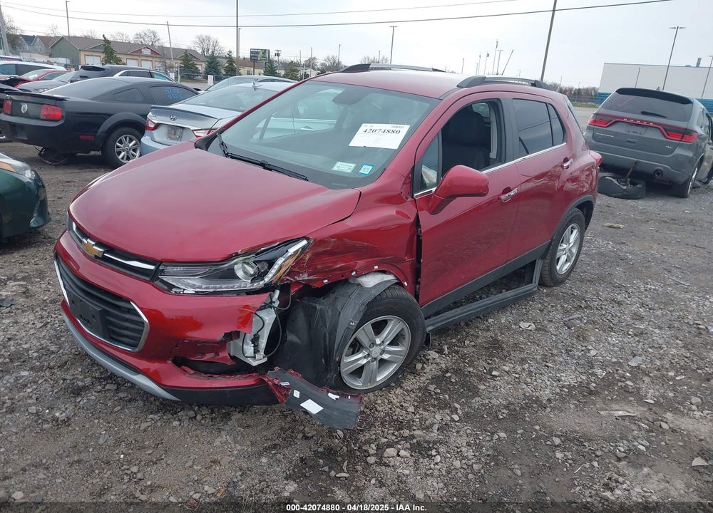 2018 CHEVROLET TRAX VIN: 3GNCJPSB2JL193152