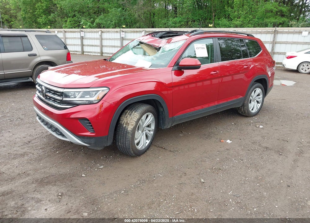 2022 VOLKSWAGEN ATLAS 2.0T SE W/TECHNOLOGY VIN: 1V2KP2CA0NC522555