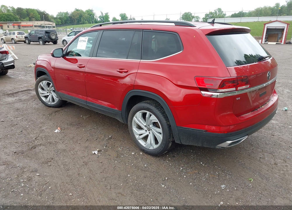 2022 VOLKSWAGEN ATLAS 2.0T SE W/TECHNOLOGY VIN: 1V2KP2CA0NC522555