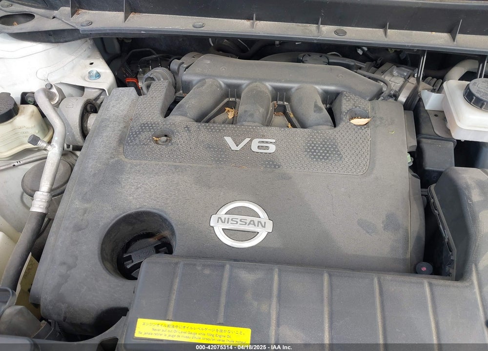 2013 NISSAN MURANO SV VIN: JN8AZ1MU8DW208678