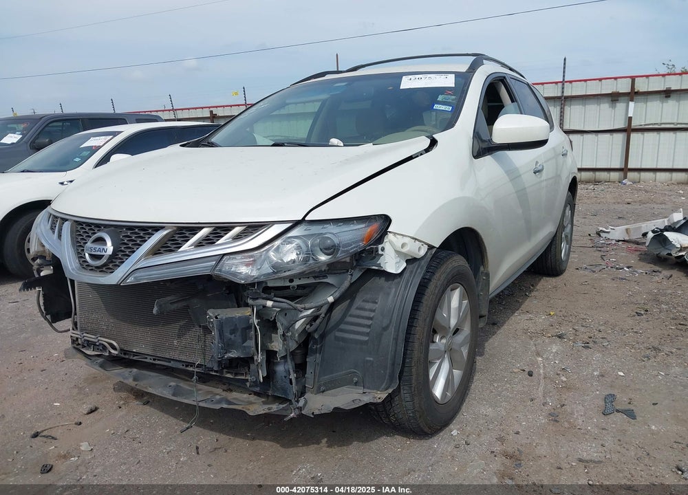 2013 NISSAN MURANO SV VIN: JN8AZ1MU8DW208678