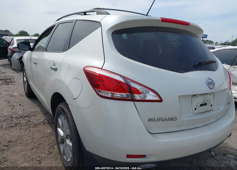 2013 NISSAN MURANO SV VIN: JN8AZ1MU8DW208678