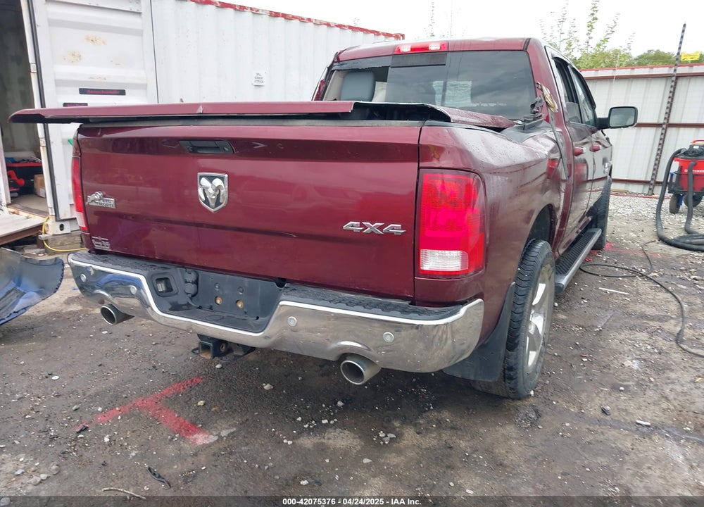 2017 RAM 1500 BIG HORN 4X4 5'7 BOX VIN: 3C6RR7LT2HG637823