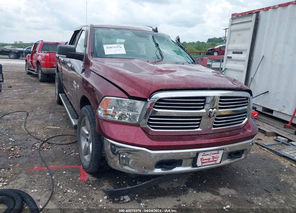 2017 RAM 1500 BIG HORN 4X4 5'7 BOX VIN: 3C6RR7LT2HG637823