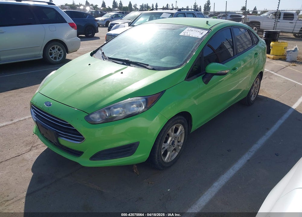 2015 FORD FIESTA SE VIN: 3FADP4BJ6FM205425