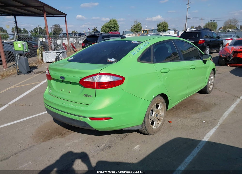 2015 FORD FIESTA SE VIN: 3FADP4BJ6FM205425