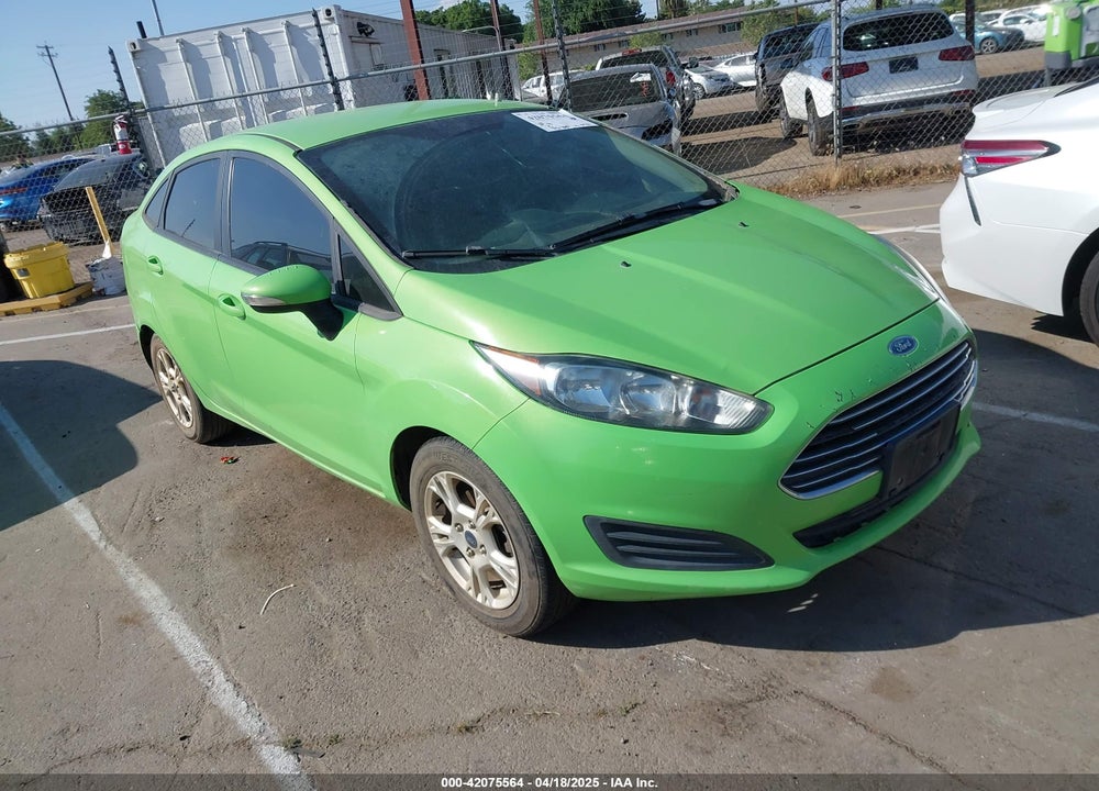 2015 FORD FIESTA SE VIN: 3FADP4BJ6FM205425