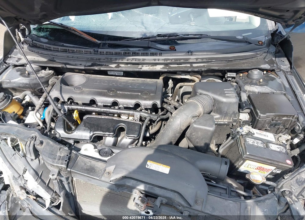 2011 KIA FORTE EX VIN: KNAFU4A29B5354088