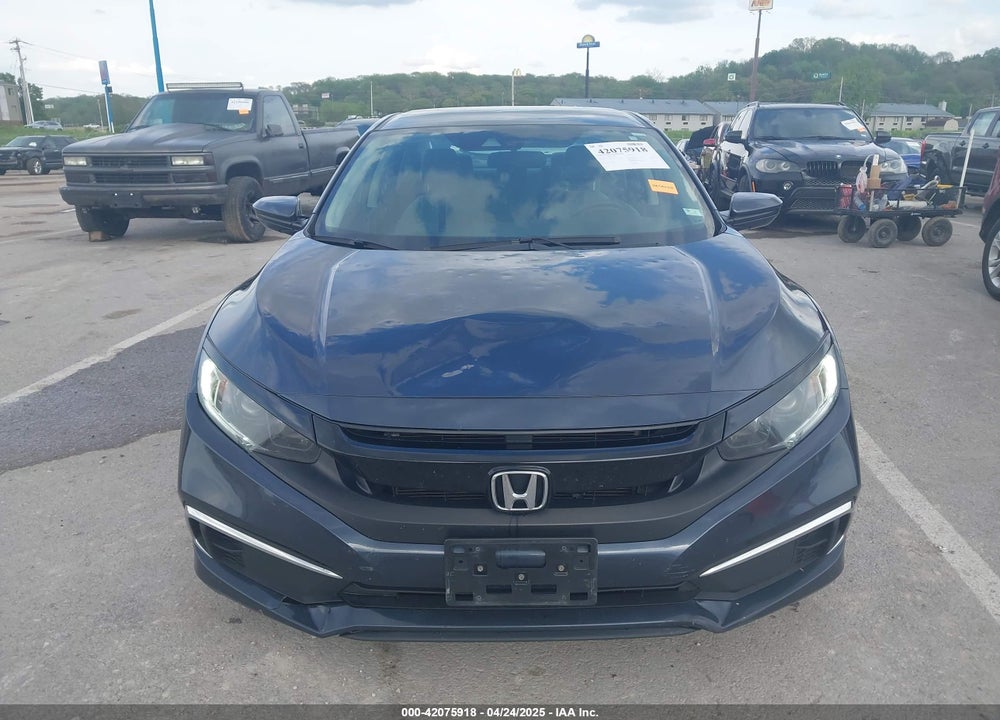 2019 HONDA CIVIC LX VIN: 19XFC2F66KE014892