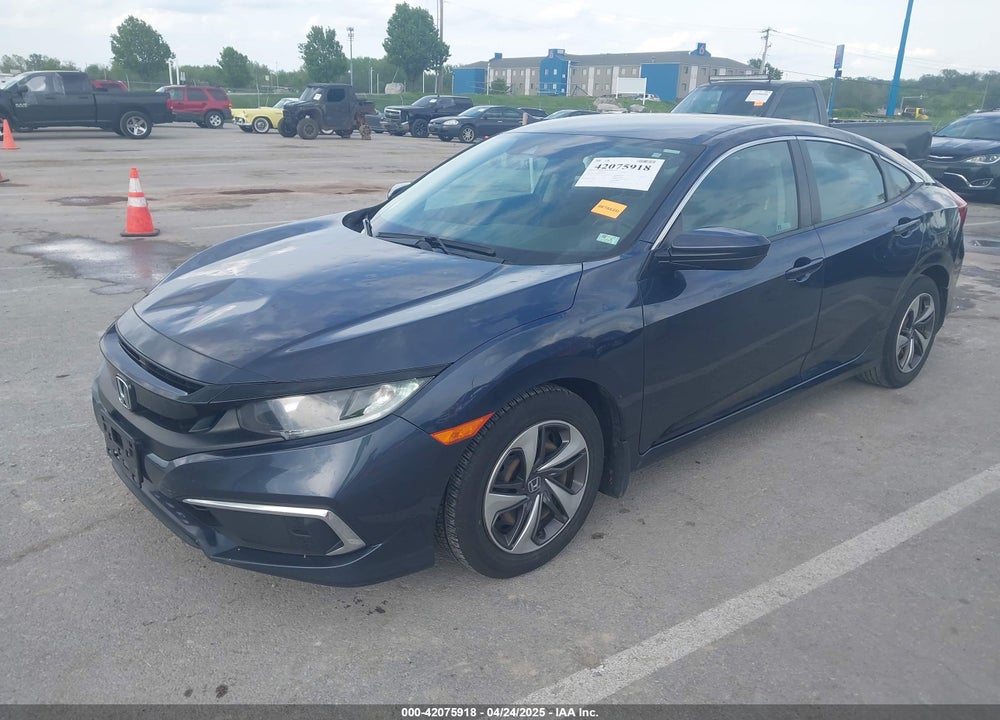 2019 HONDA CIVIC LX VIN: 19XFC2F66KE014892