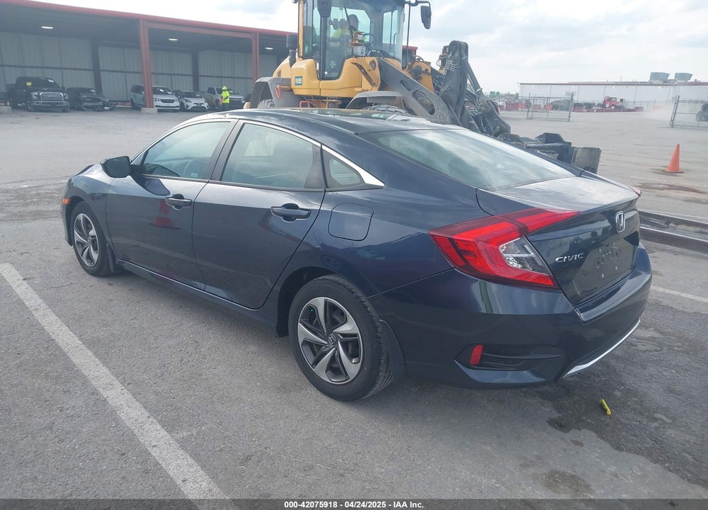 2019 HONDA CIVIC LX VIN: 19XFC2F66KE014892