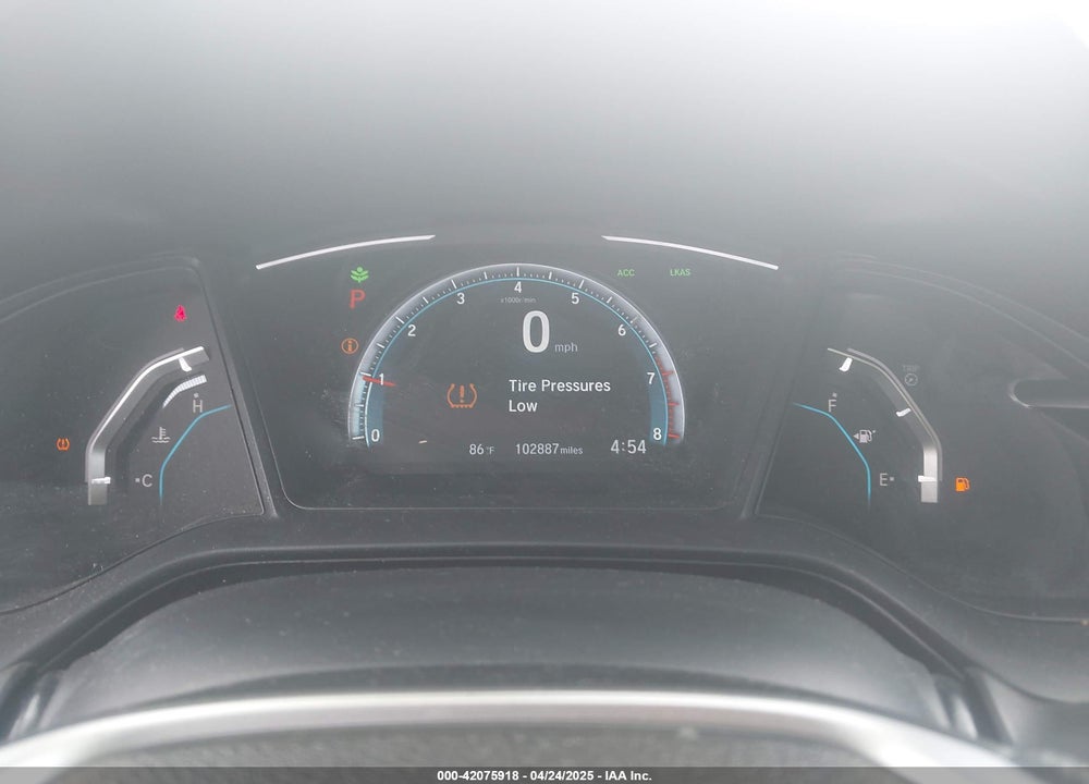 2019 HONDA CIVIC LX VIN: 19XFC2F66KE014892