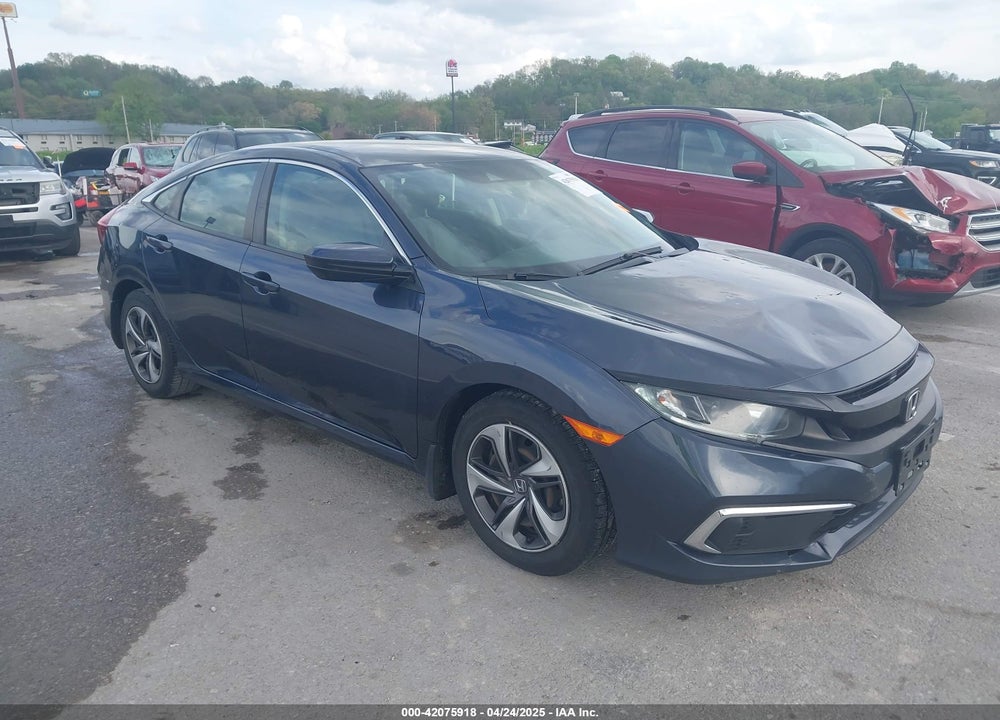 2019 HONDA CIVIC LX VIN: 19XFC2F66KE014892