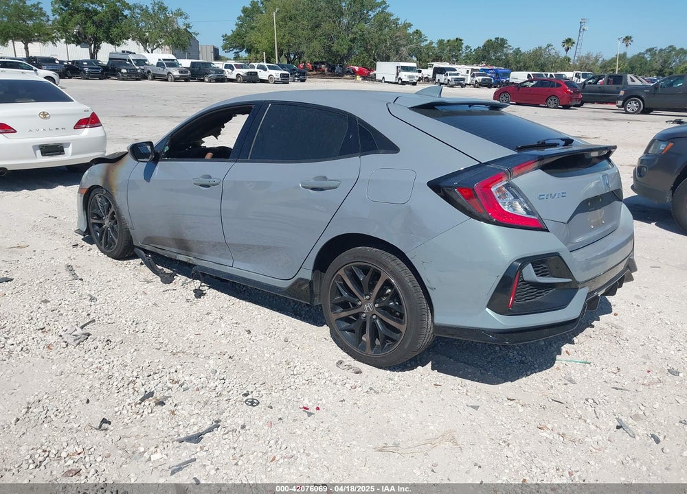 2021 HONDA CIVIC SPORT VIN: SHHFK7H44MU405885