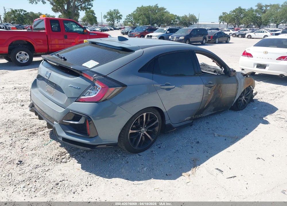 2021 HONDA CIVIC SPORT VIN: SHHFK7H44MU405885