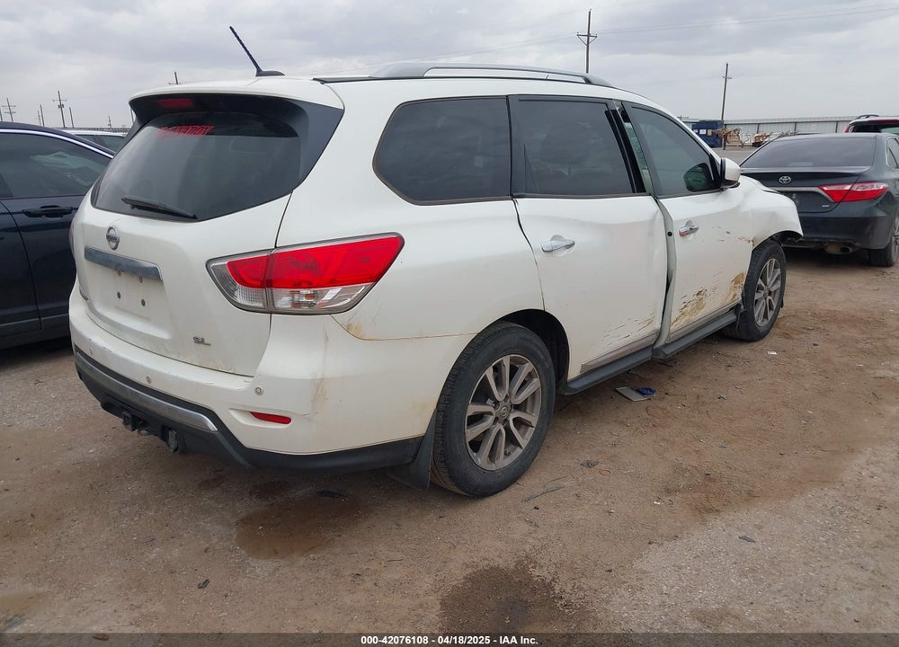 2014 NISSAN PATHFINDER SL VIN: 5N1AR2MN3EC727078