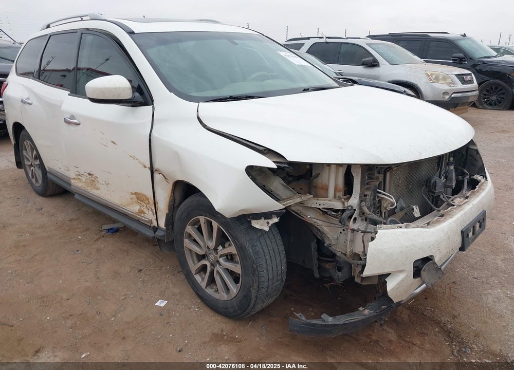 2014 NISSAN PATHFINDER SL VIN: 5N1AR2MN3EC727078