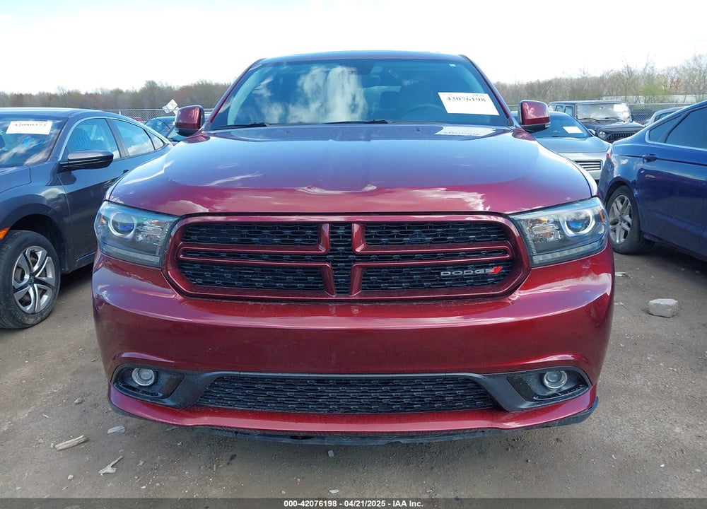2017 DODGE DURANGO VIN: 1C4RDJDG9HC666874