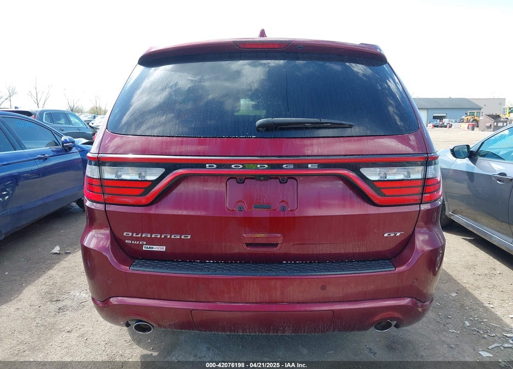 2017 DODGE DURANGO VIN: 1C4RDJDG9HC666874