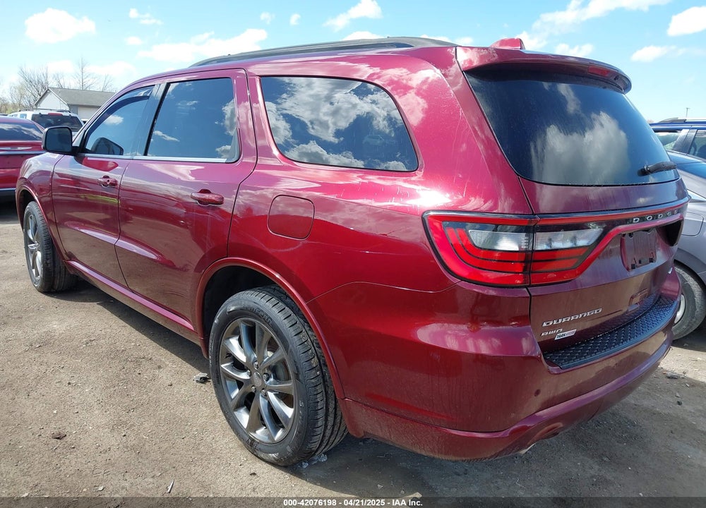 2017 DODGE DURANGO VIN: 1C4RDJDG9HC666874