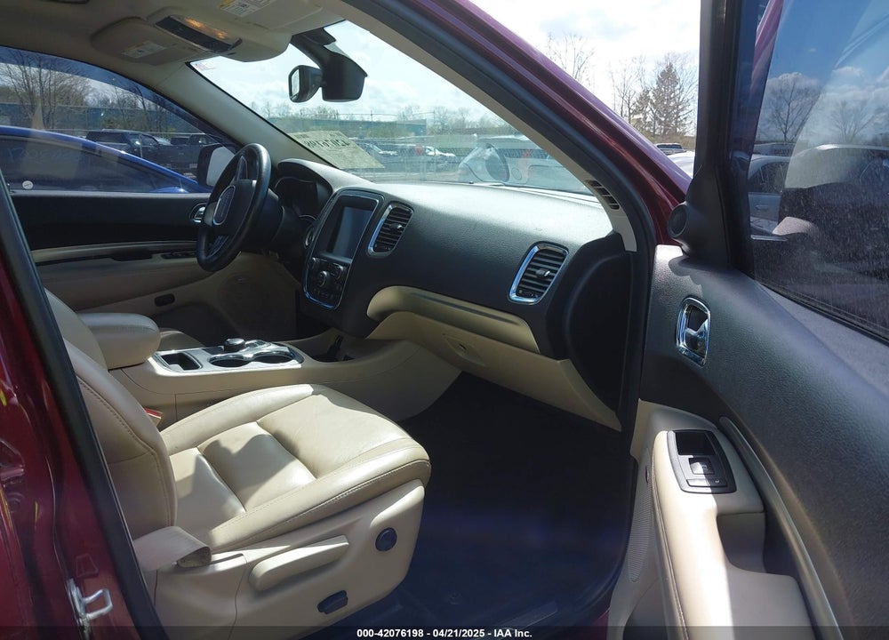 2017 DODGE DURANGO VIN: 1C4RDJDG9HC666874
