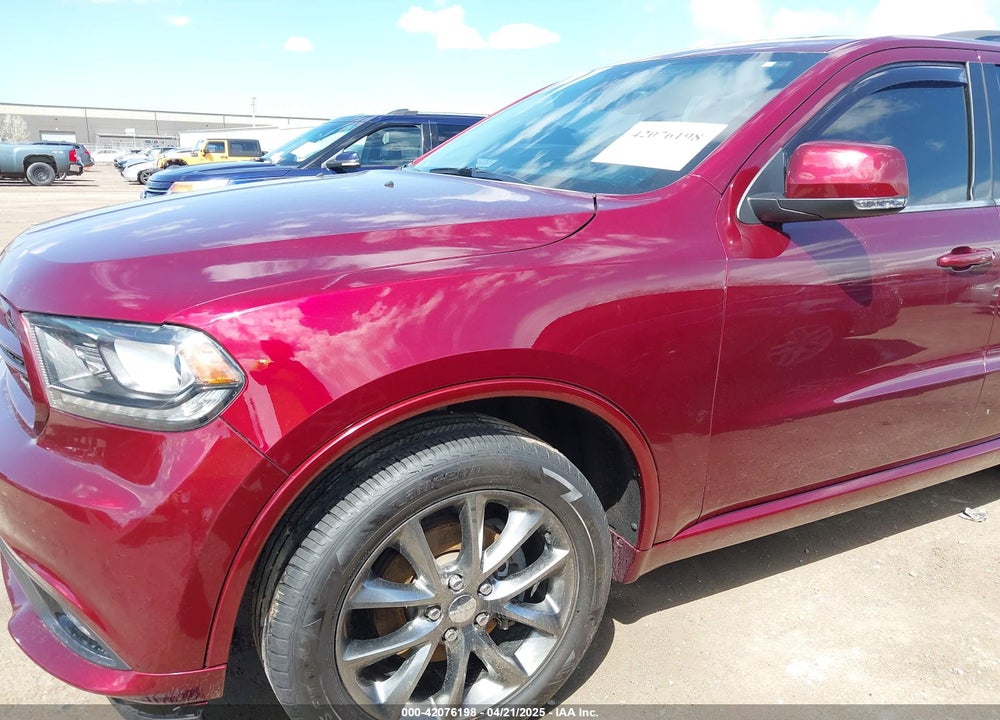 2017 DODGE DURANGO VIN: 1C4RDJDG9HC666874