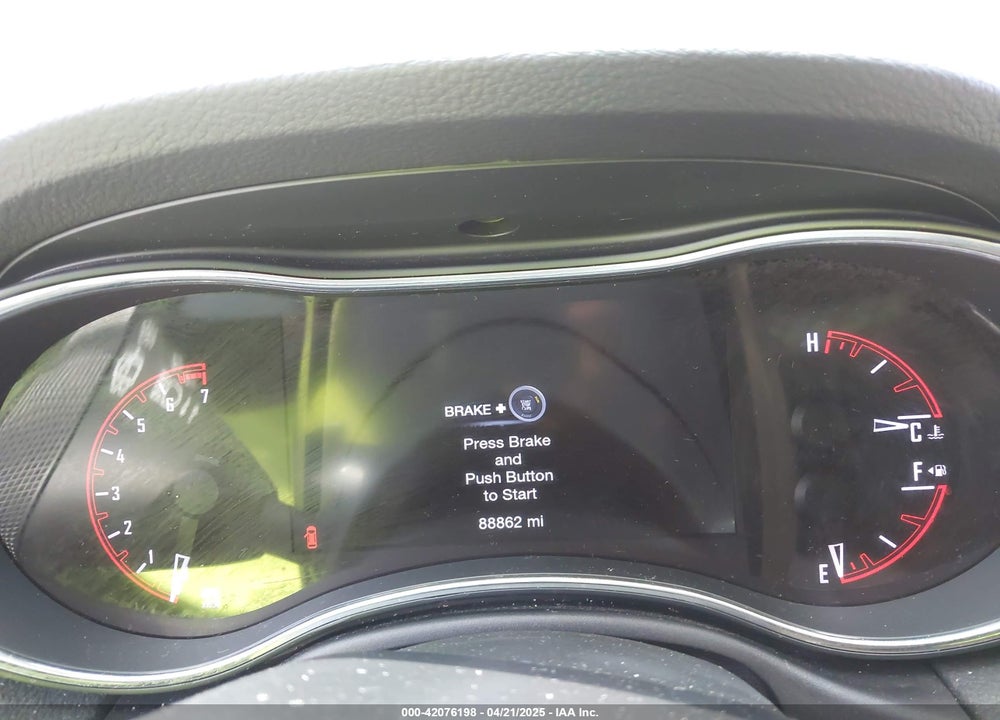 2017 DODGE DURANGO VIN: 1C4RDJDG9HC666874