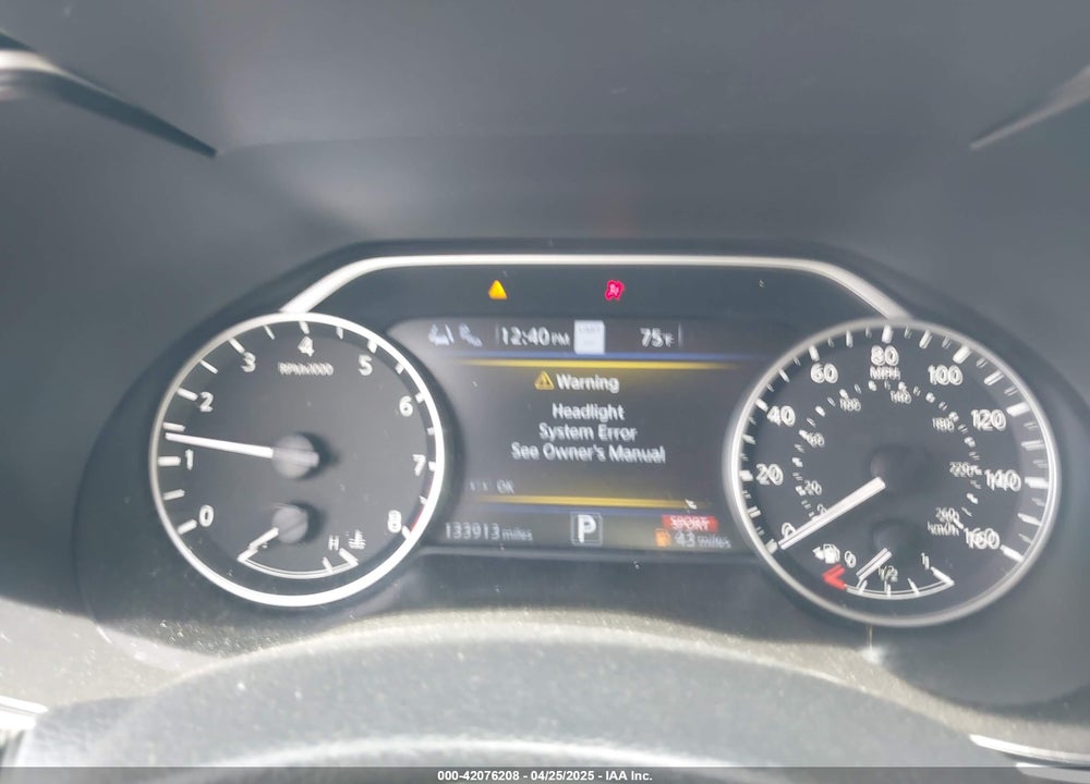 2020 NISSAN MAXIMA SV XTRONIC CVT VIN: 1N4AA6CV9LC363529