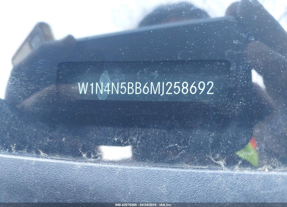 2021 MERCEDES-BENZ GLA-CLASS VIN: W1N4N5BB6MJ258692