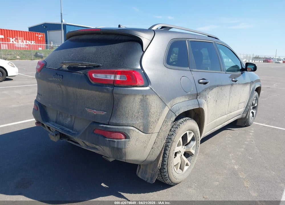 2014 JEEP CHEROKEE TRAILHAWK VIN: 1C4PJMBS6EW156551