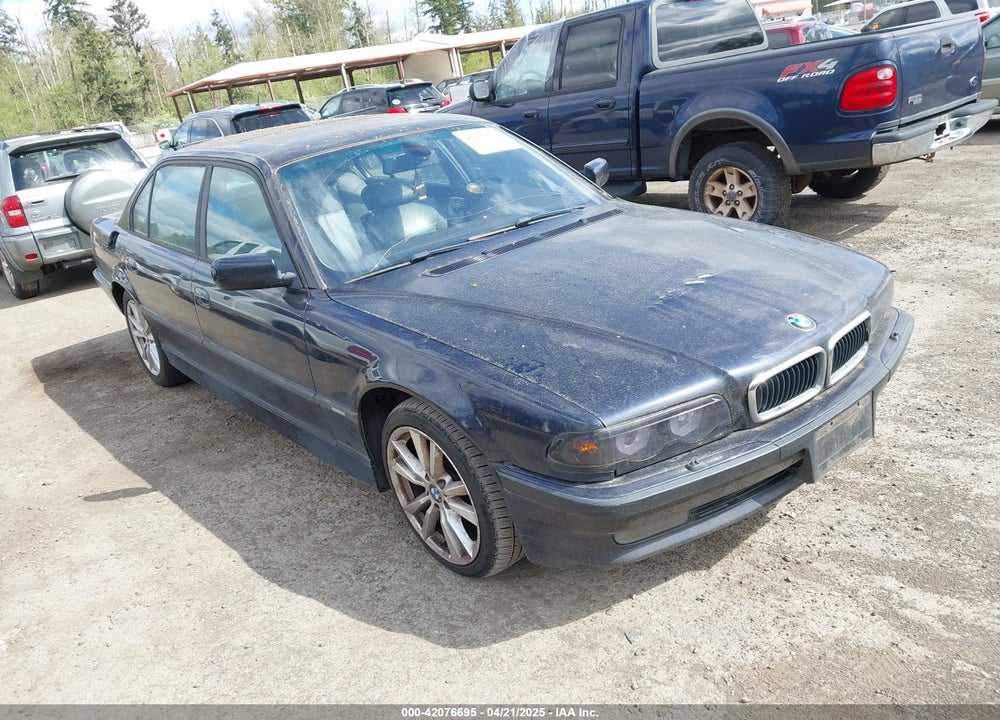 2001 BMW 740IL VIN: WBAGH83401DP29577