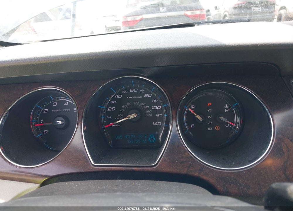 2012 FORD TAURUS SEL VIN: 1FAHP2EW8CG132481