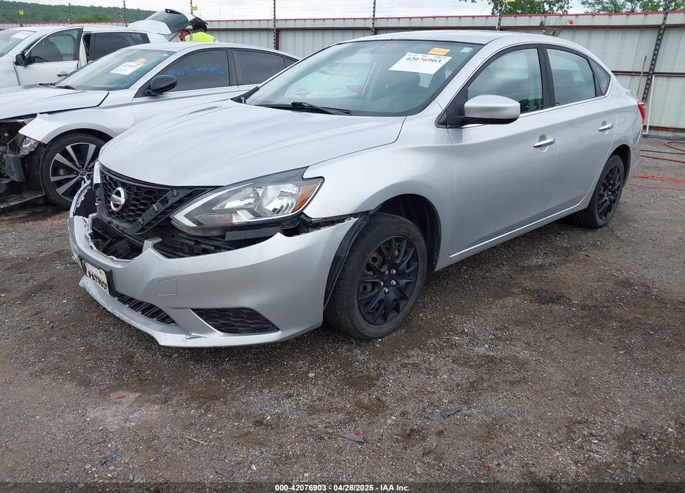 2019 NISSAN SENTRA S VIN: 3N1AB7AP4KY316287