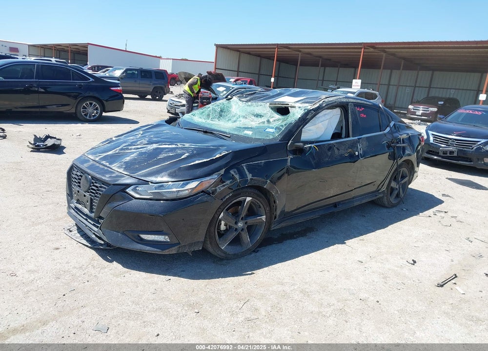 2022 NISSAN SENTRA SR XTRONIC CVT VIN: 3N1AB8DV0NY313438