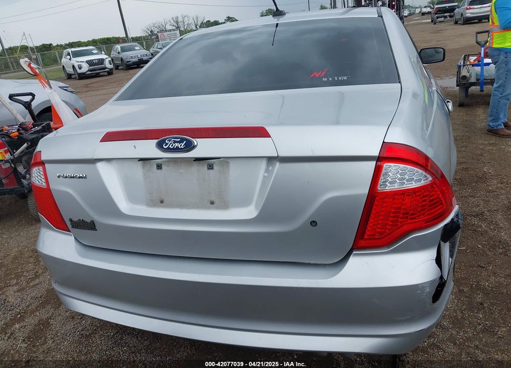 2012 FORD FUSION VIN: 3FAHP0GA5CR364373