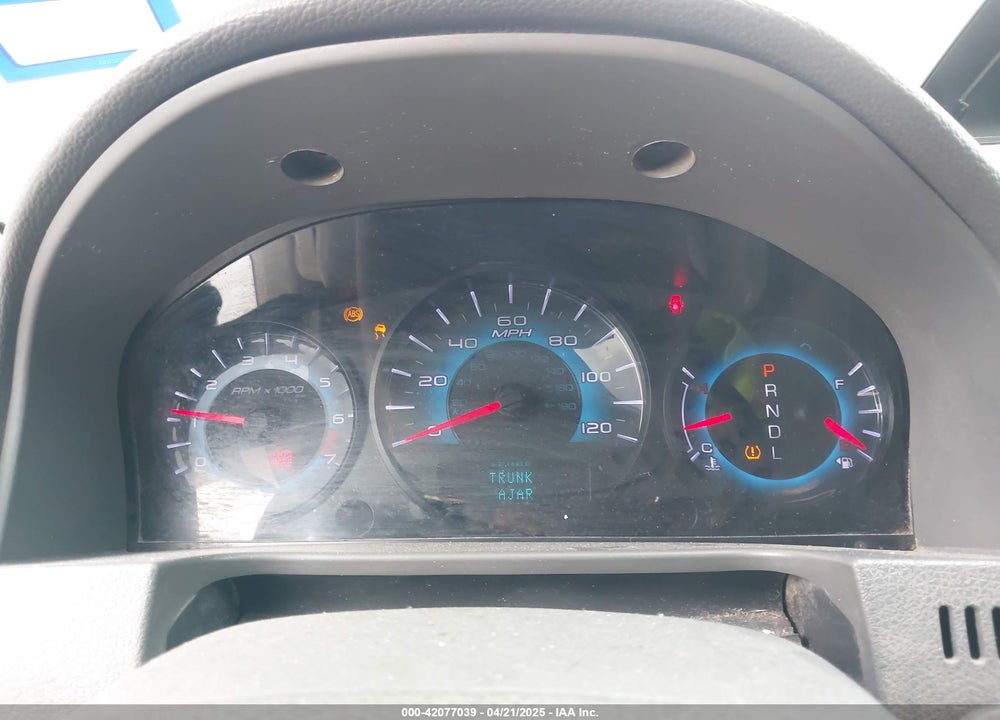 2012 FORD FUSION VIN: 3FAHP0GA5CR364373