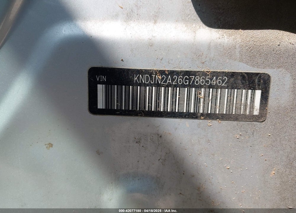 2016 KIA SOUL VIN: KNDJN2A26G7865462