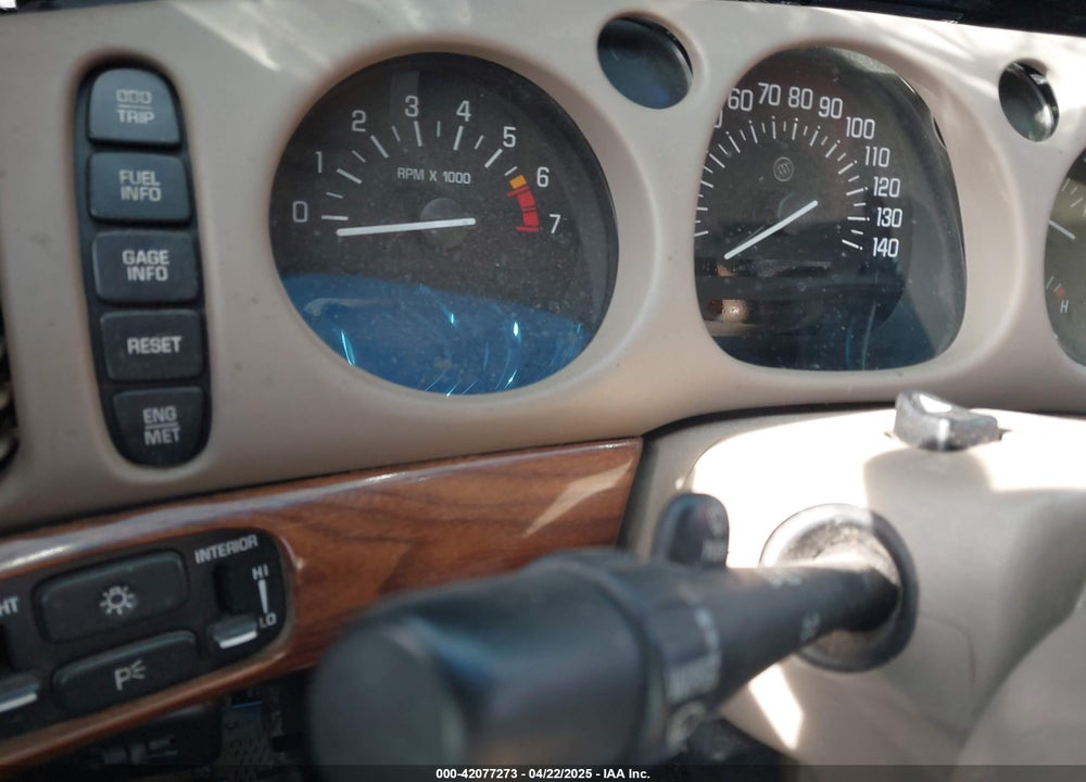 2000 BUICK LESABRE CUSTOM VIN: 1G4HP54KXY4154531