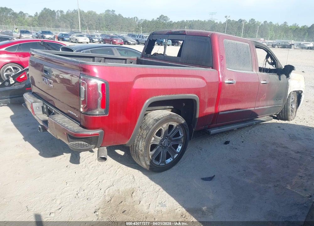 2018 GMC SIERRA 1500 DENALI VIN: 3GTU2PEJ5JG233035