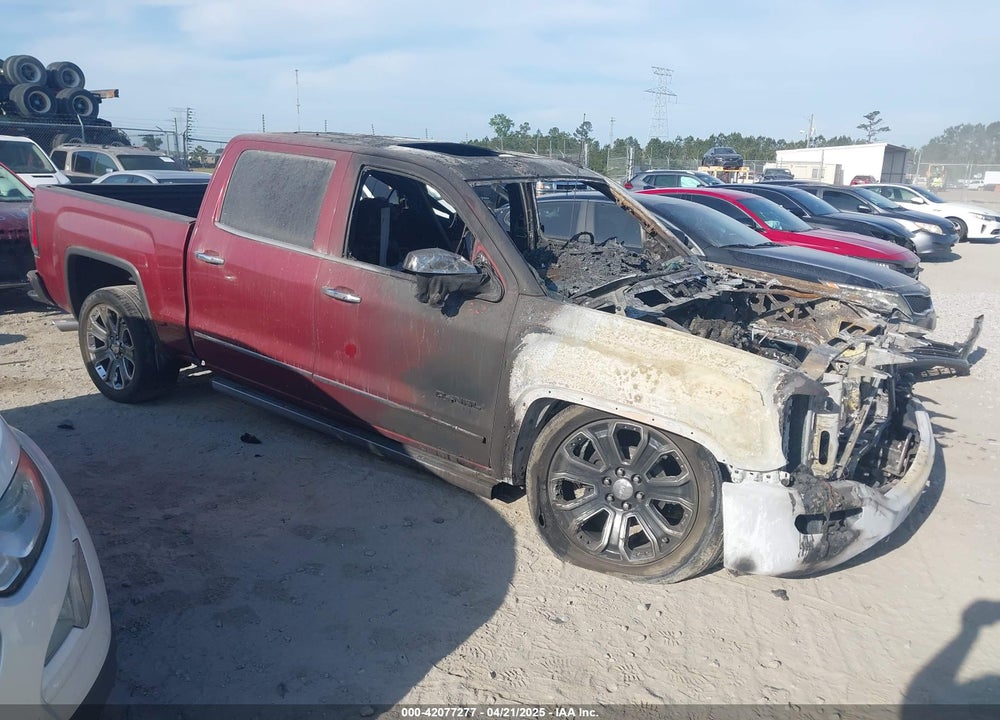 2018 GMC SIERRA 1500 DENALI VIN: 3GTU2PEJ5JG233035
