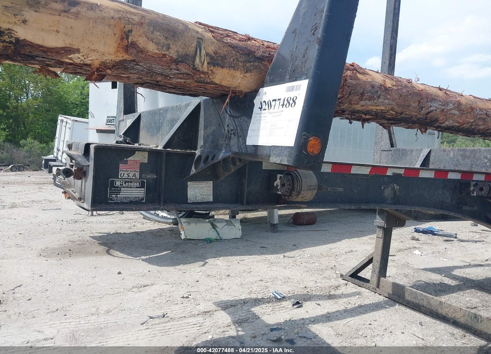 2022 MCLENDON 42' LOGGING SEMI TRAILER VIN: 1M9FT4226NA776042