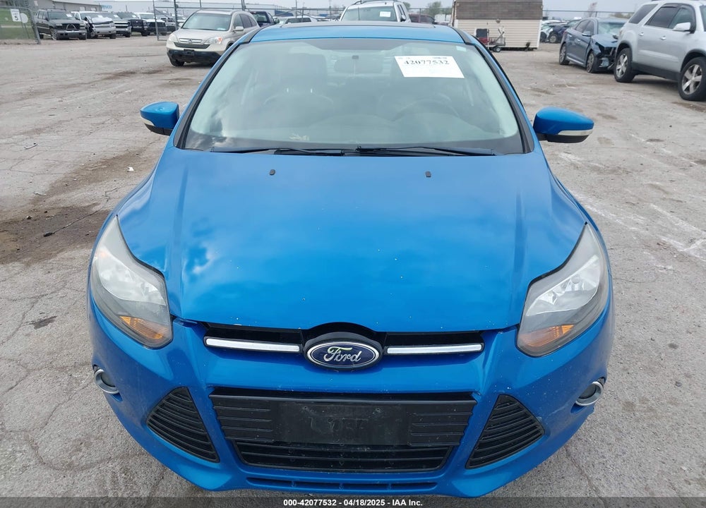 2014 FORD FOCUS TITANIUM VIN: 1FADP3J29EL253540