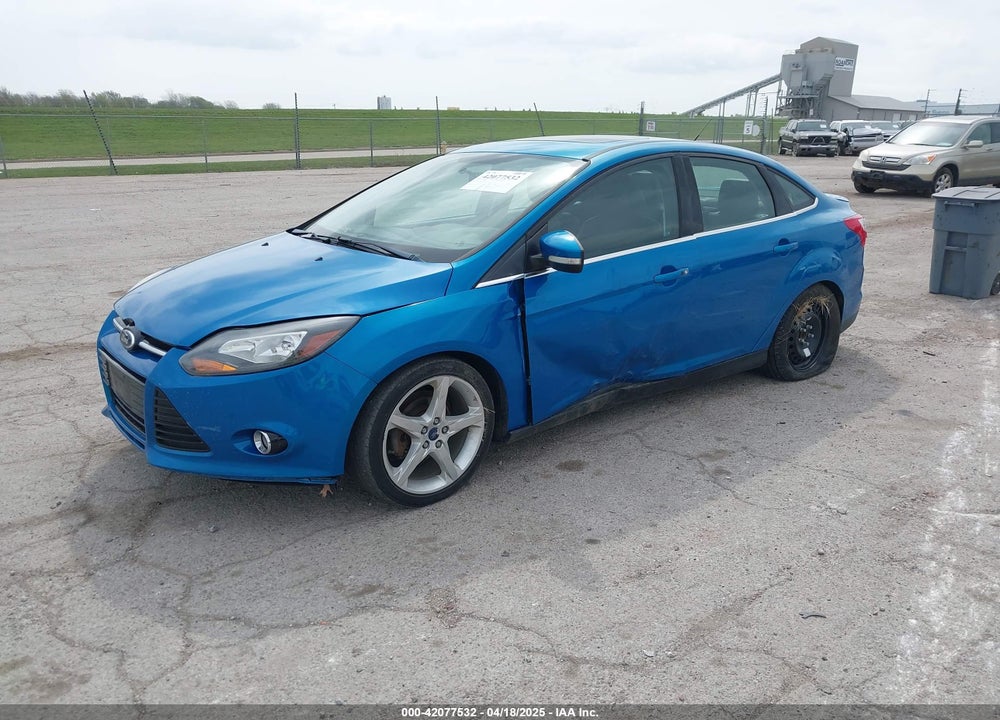 2014 FORD FOCUS TITANIUM VIN: 1FADP3J29EL253540