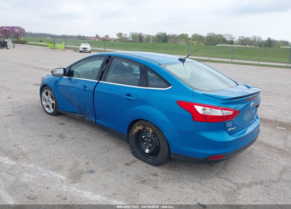 2014 FORD FOCUS TITANIUM VIN: 1FADP3J29EL253540